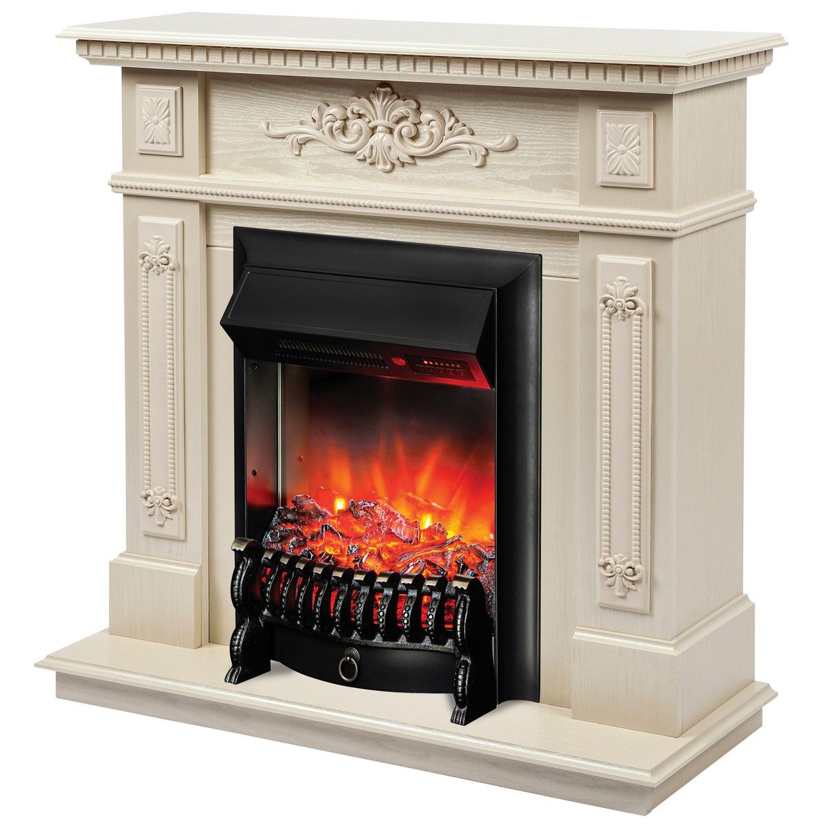 Электрокамин Lilian WT с очагом Fobos Lux Black RC. Габариты (ШxВxГ) 98x97x30 см Электрокамин Lilian WT с очагом Fobos Lux Black RC. Габариты (ШxВxГ) 98x97x30 см