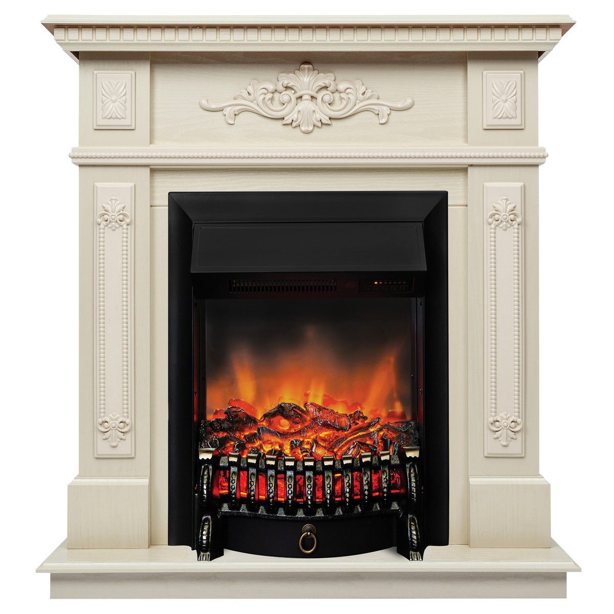 Электрокамин Lilian WT с очагом Fobos Lux Black RC. Габариты (ШxВxГ) 98x97x30 см Электрокамин Lilian WT с очагом Fobos Lux Black RC. Габариты (ШxВxГ) 98x97x30 см