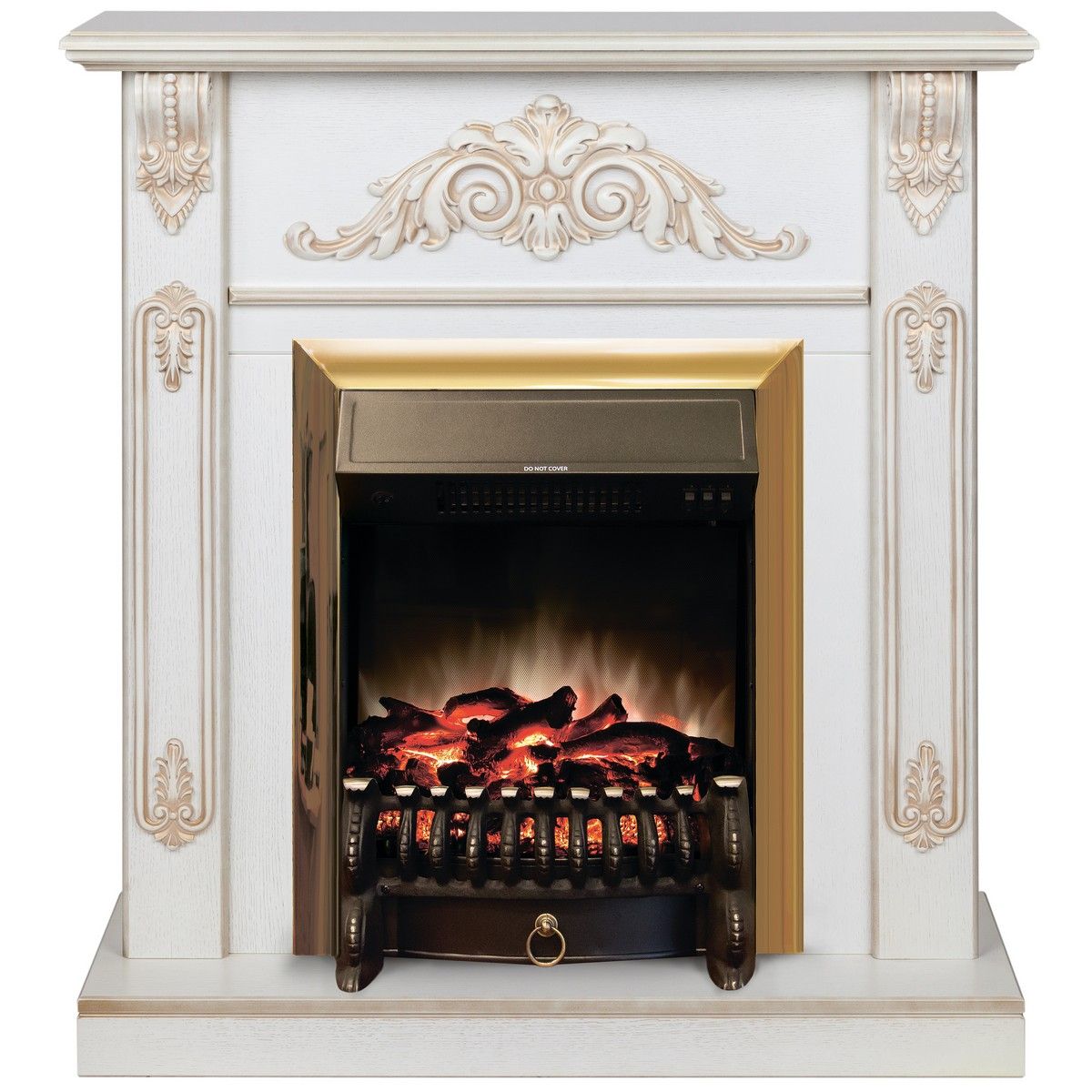 Электрокамин Anita WT с очагом Fobos Lux Brass. Габариты (ШxВxГ) 98x97x30 см Электрокамин Anita WT с очагом Fobos Lux Brass. Габариты (ШxВxГ) 98x97x30 см