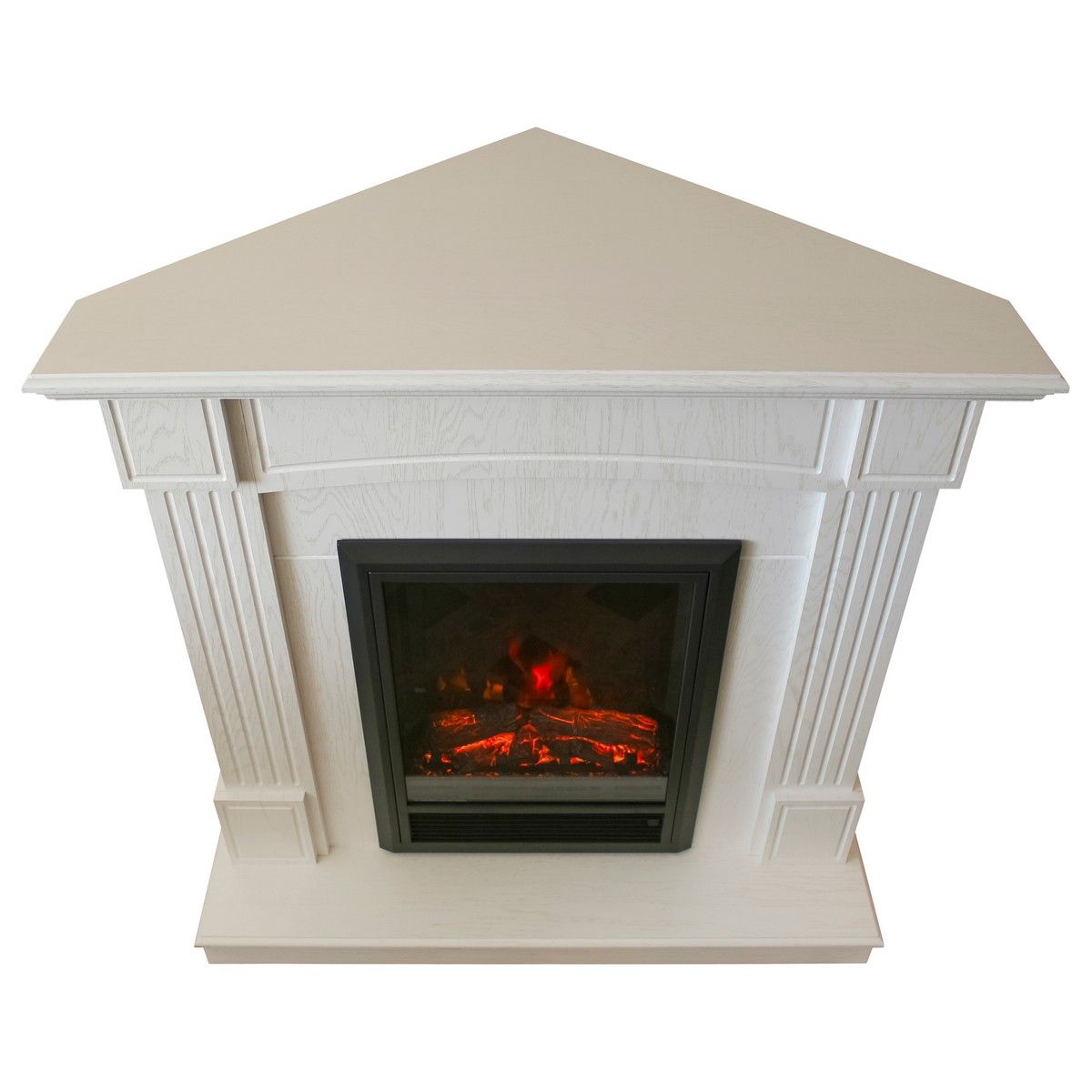 Электрокамин Andrea Corner WT с очагом Fobos Lux Black. Габариты (ШxВxГ) 98x97x30 см Электрокамин Andrea Corner WT с очагом Fobos Lux Black. Габариты (ШxВxГ) 98x97x30 см
