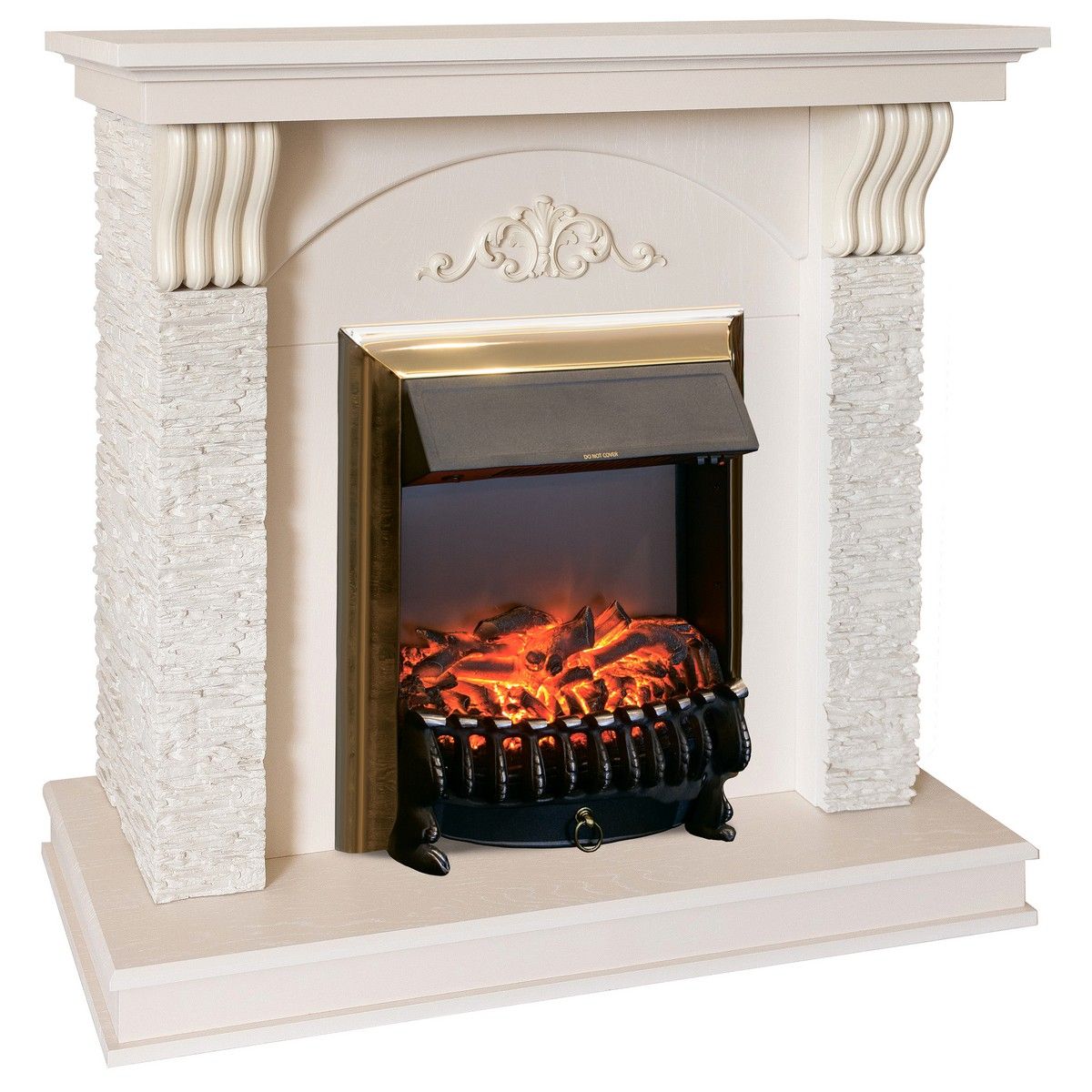Электрокамин Corfino WT с очагом Fobos Lux Brass. Габариты (ШxВxГ) 98x97x30 см Электрокамин Corfino WT с очагом Fobos Lux Brass. Габариты (ШxВxГ) 98x97x30 см
