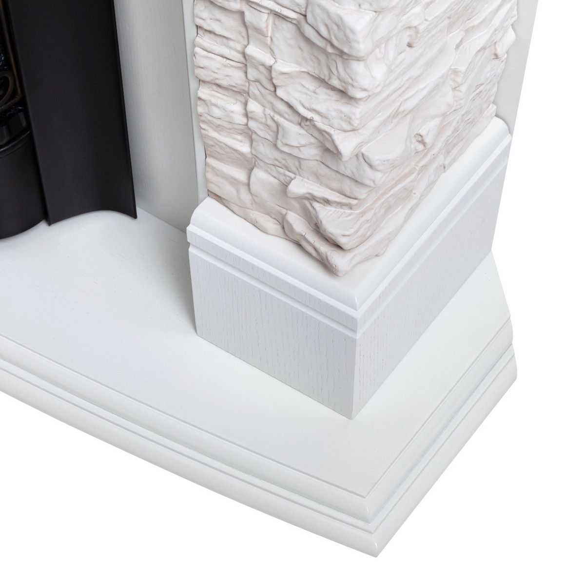 Электрокамин Athena Corner GR с очагом Fobos Lux Black. Габариты (ШxВxГ) 98x97x30 см Электрокамин Athena Corner GR с очагом Fobos Lux Black. Габариты (ШxВxГ) 98x97x30 см
