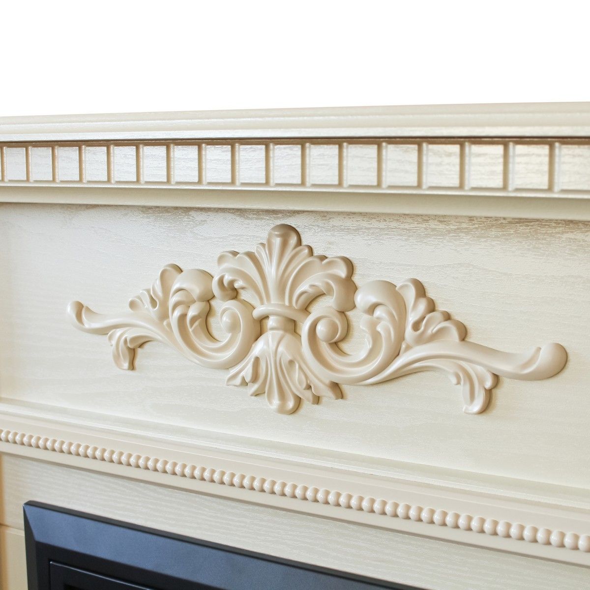 Электрокамин Lilian WT с очагом Fobos Lux Brass. Габариты (ШxВxГ) 98x97x30 см Электрокамин Lilian WT с очагом Fobos Lux Brass. Габариты (ШxВxГ) 98x97x30 см