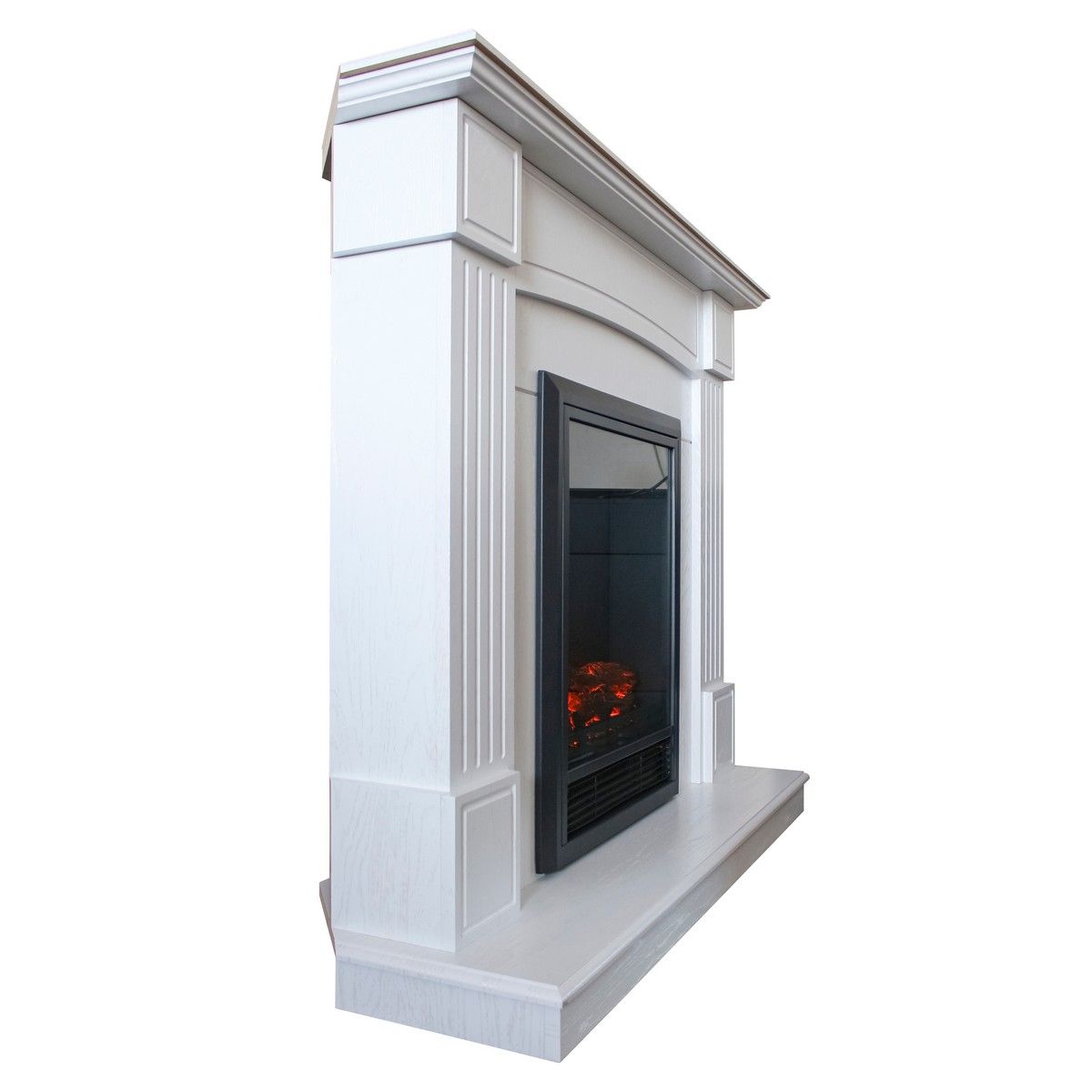 Электрокамин Andrea Corner WT с очагом Fobos Lux Black RC. Габариты (ШxВxГ) 98x97x30 см Электрокамин Andrea Corner WT с очагом Fobos Lux Black RC. Габариты (ШxВxГ) 98x97x30 см