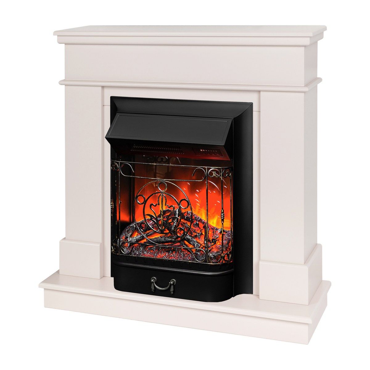 Электрокамин Selena STD PN с очагом Majestic Lux Black RC. Габариты (ШxВxГ) 93x93x35 см Электрокамин Selena STD PN с очагом Majestic Lux Black RC. Габариты (ШxВxГ) 93x93x35 см