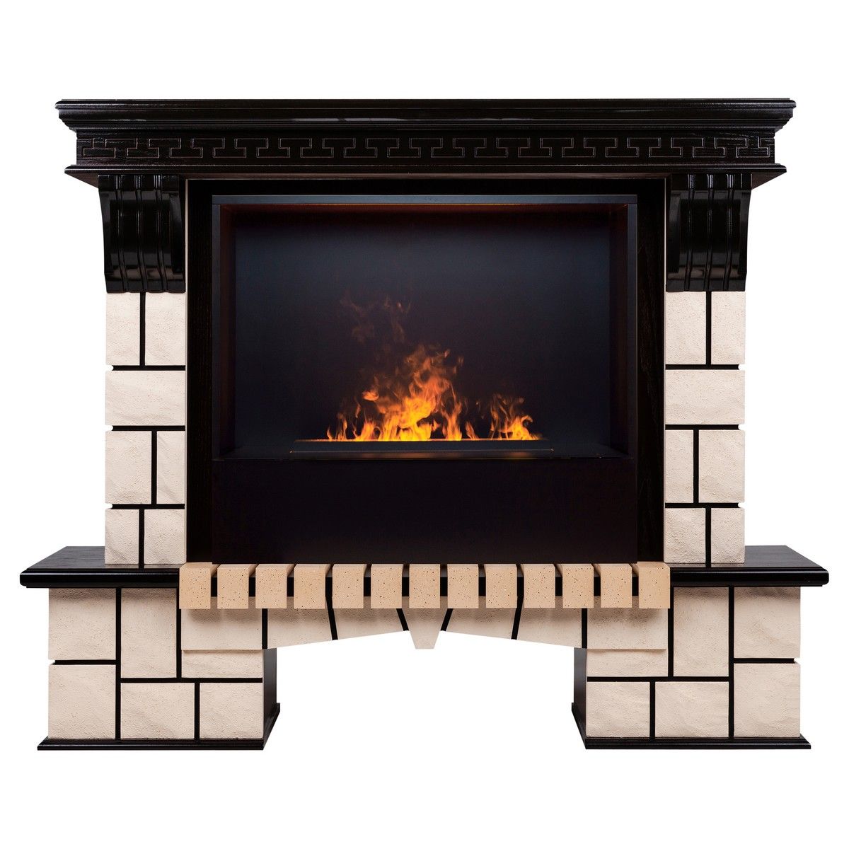 электрокамин Stone 26 AO с очагом 3D Cassette 630 Black Panel. Габариты (ШxВxГ) 132x106x42 см электрокамин Stone 26 AO с очагом 3D Cassette 630 Black Panel. Габариты (ШxВxГ) 132x106x42 см