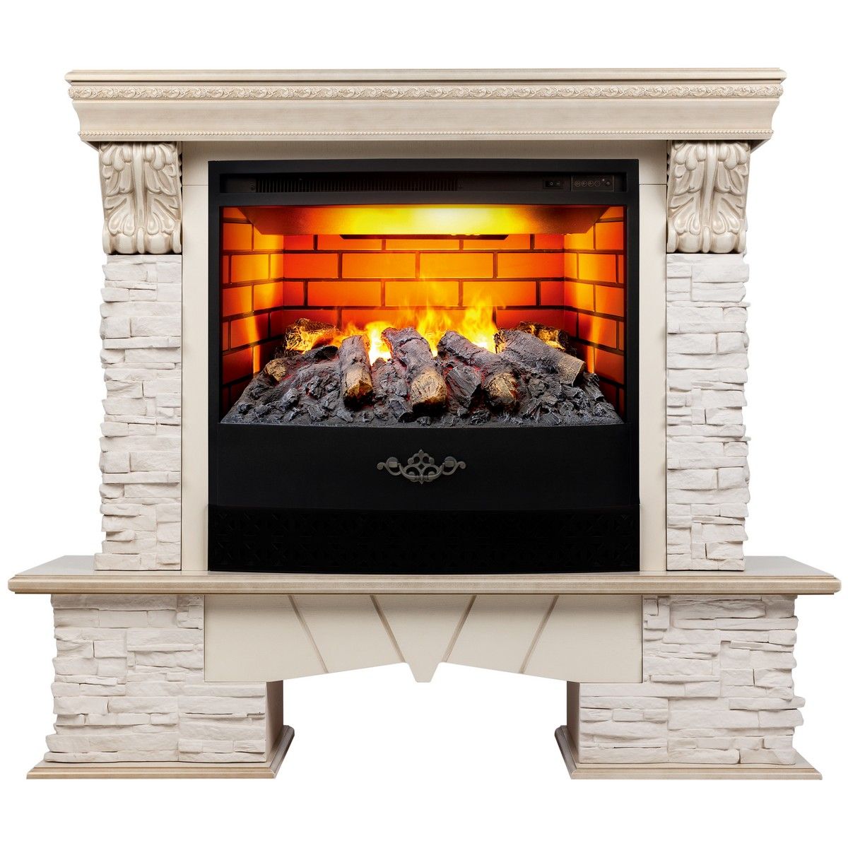Электрокамин Rockland Lux 25/25,5 WT с очагом 3D Firestar 25,5. Габариты (ШxВxГ) 120x102.5x41.2 см Электрокамин Rockland Lux 25/25,5 WT с очагом 3D Firestar 25,5. Габариты (ШxВxГ) 120x102.5x41.2 см