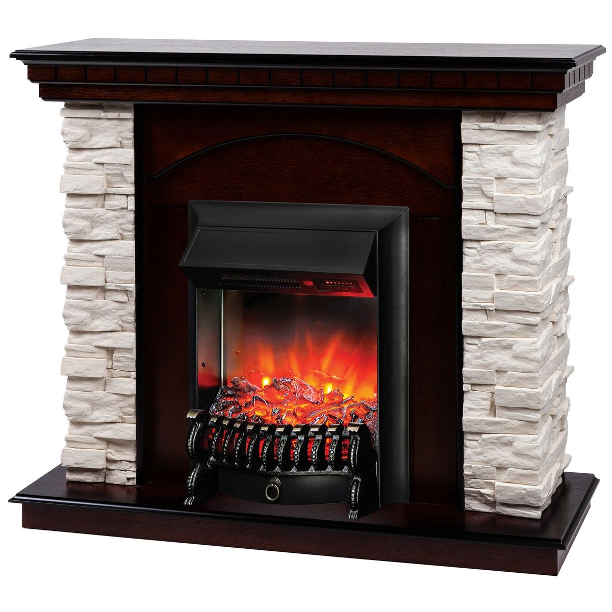 Электрокамин Elford AO с очагом Fobos Lux Black RC. Габариты (ШxВxГ) 98x97x30 см Электрокамин Elford AO с очагом Fobos Lux Black RC. Габариты (ШxВxГ) 98x97x30 см
