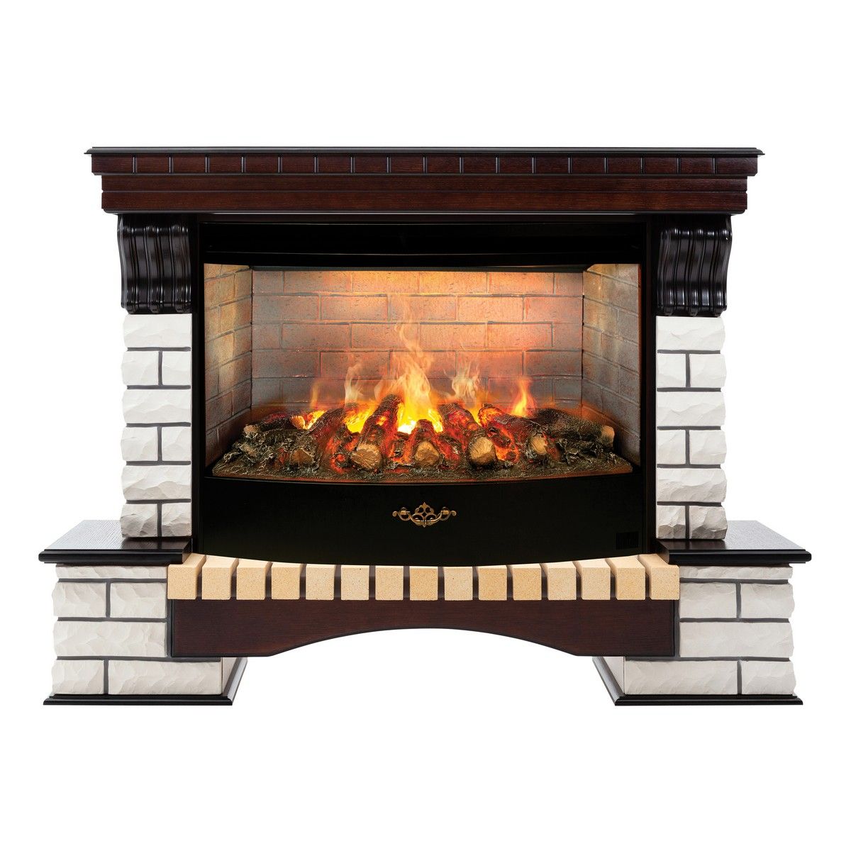 Электрокамин Country 33/33W AO с очагом 3D Firestar 33. Габариты (ШxВxГ) 149x109x43 см Электрокамин Country 33/33W AO с очагом 3D Firestar 33. Габариты (ШxВxГ) 149x109x43 см