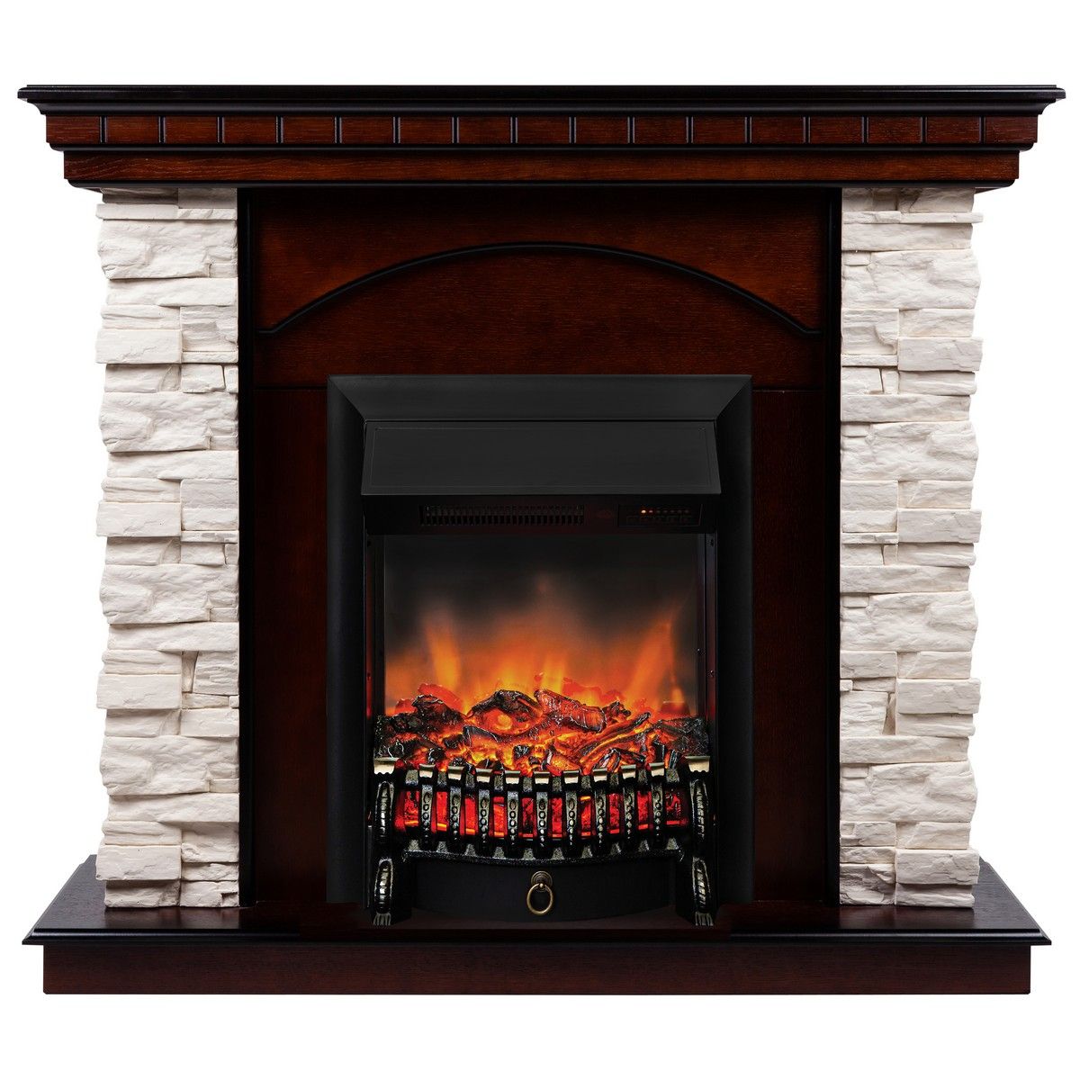 Электрокамин Elford AO с очагом Fobos Lux Black RC. Габариты (ШxВxГ) 98x97x30 см Электрокамин Elford AO с очагом Fobos Lux Black RC. Габариты (ШxВxГ) 98x97x30 см