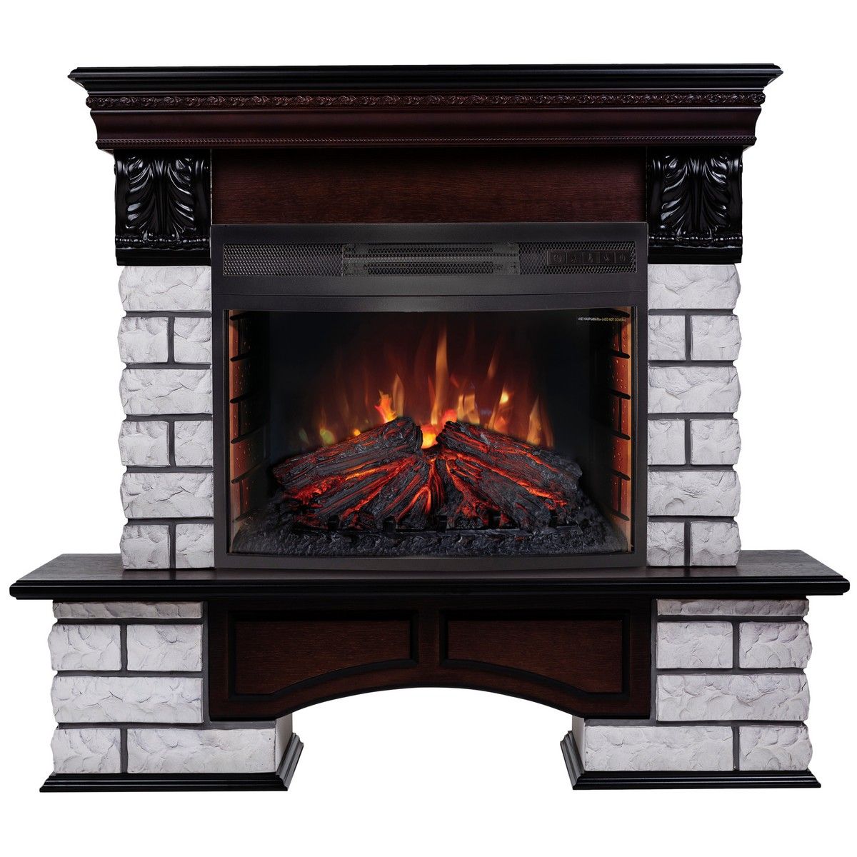 Электрокамин Country Lux Rock 25/25,5 AO с очагом Firefield 25. Габариты (ШxВxГ) 120x104x45 см Электрокамин Country Lux Rock 25/25,5 AO с очагом Firefield 25. Габариты (ШxВxГ) 120x104x45 см
