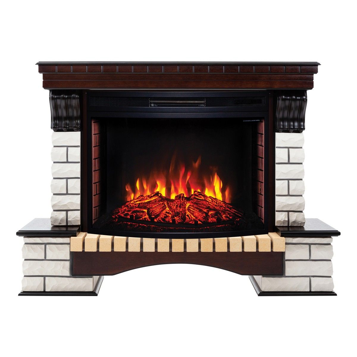 Электрокамин Country 33/33W AO с очагом Firespace 33. Габариты (ШxВxГ) 149x109x43 см Электрокамин Country 33/33W AO с очагом Firespace 33. Габариты (ШxВxГ) 149x109x43 см