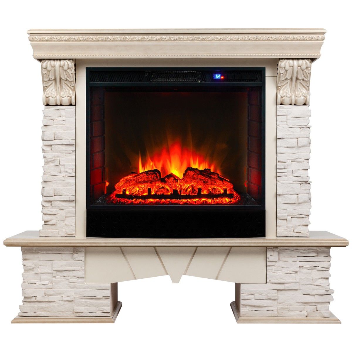 Электрокамин Rockland Lux 25/25,5 WT с очагом Sparta 25,5. Габариты (ШxВxГ) 120x102.5x41.2 см Электрокамин Rockland Lux 25/25,5 WT с очагом Sparta 25,5. Габариты (ШxВxГ) 120x102.5x41.2 см