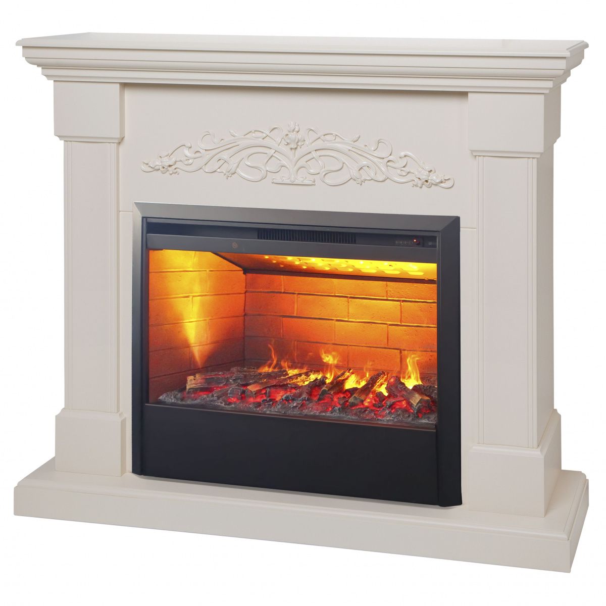 Электрокамин RealFlame Ofelia 26 BG с очагом Helios 26. Габариты (ШxВxГ) 125x108.2x37 см Электрокамин RealFlame Ofelia 26 BG с очагом Helios 26. Габариты (ШxВxГ) 125x108.2x37 см