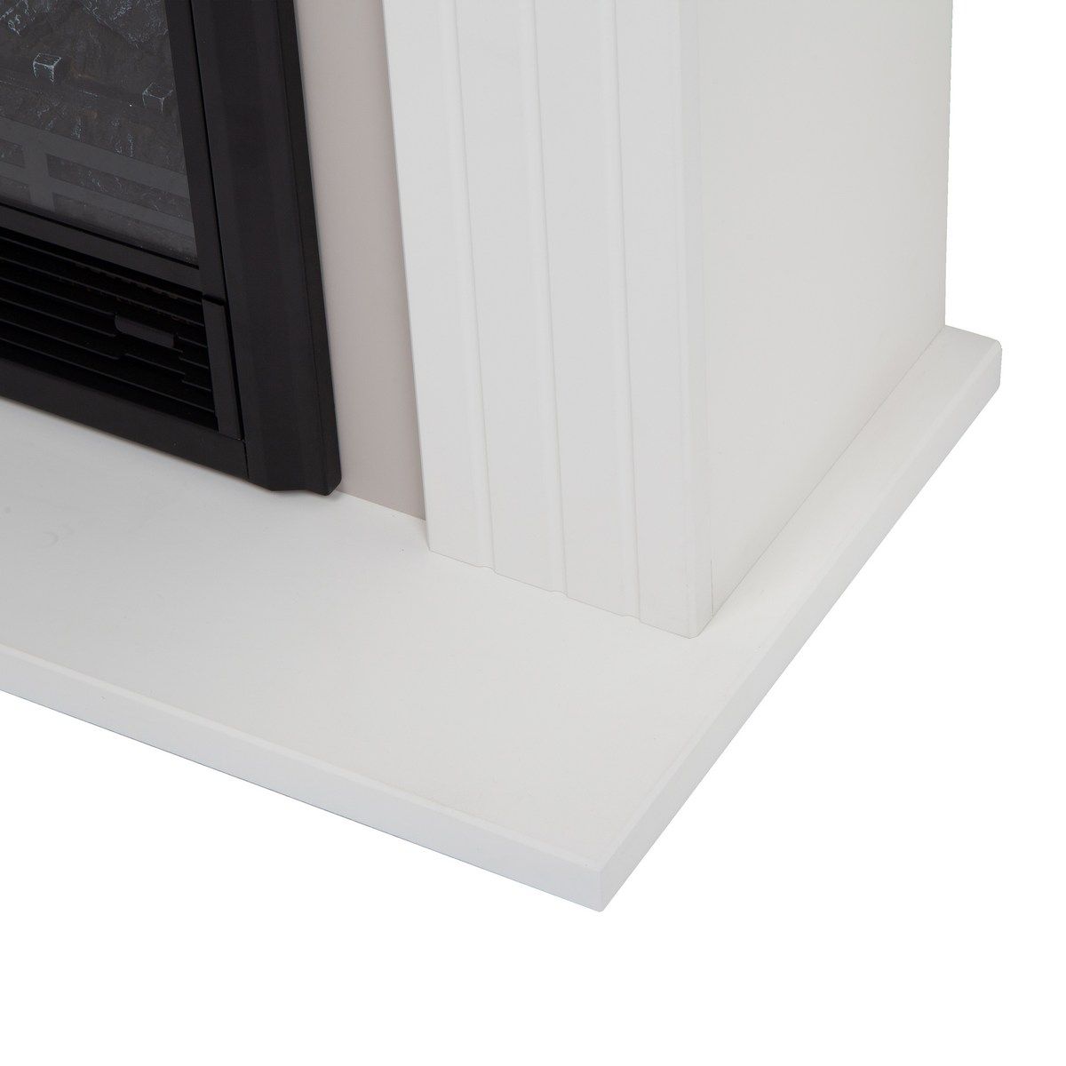 Электрокамин RealFlame Hanna WT с очагом Fobos Lux Black без пульта. Габариты (ШxВxГ) 98x97x30 см Электрокамин RealFlame Hanna WT с очагом Fobos Lux Black без пульта. Габариты (ШxВxГ) 98x97x30 см