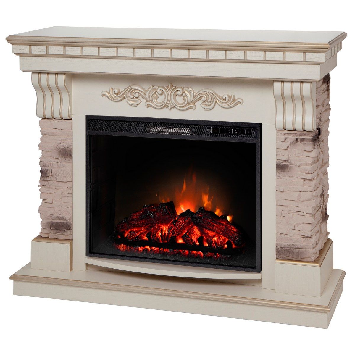 Электрокамин RealFlame Marseilles WT с очагом Sparta 25,5. Габариты (ШxВxГ) 114.5x93.7x38 см Электрокамин RealFlame Marseilles WT с очагом Sparta 25,5. Габариты (ШxВxГ) 114.5x93.7x38 см