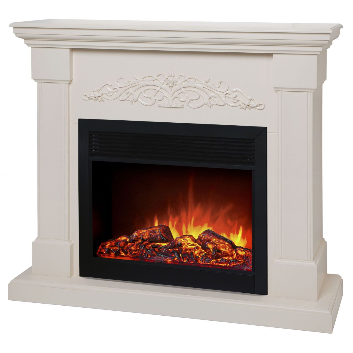 Электрокамин RealFlame Ofelia 26 BG с очагом Moonblaze DeLuxe Black. Габариты (ШxВxГ) 125x108.2x37 см Электрокамин RealFlame Ofelia 26 BG с очагом Moonblaze DeLuxe Black. Габариты (ШxВxГ) 125x108.2x37 см