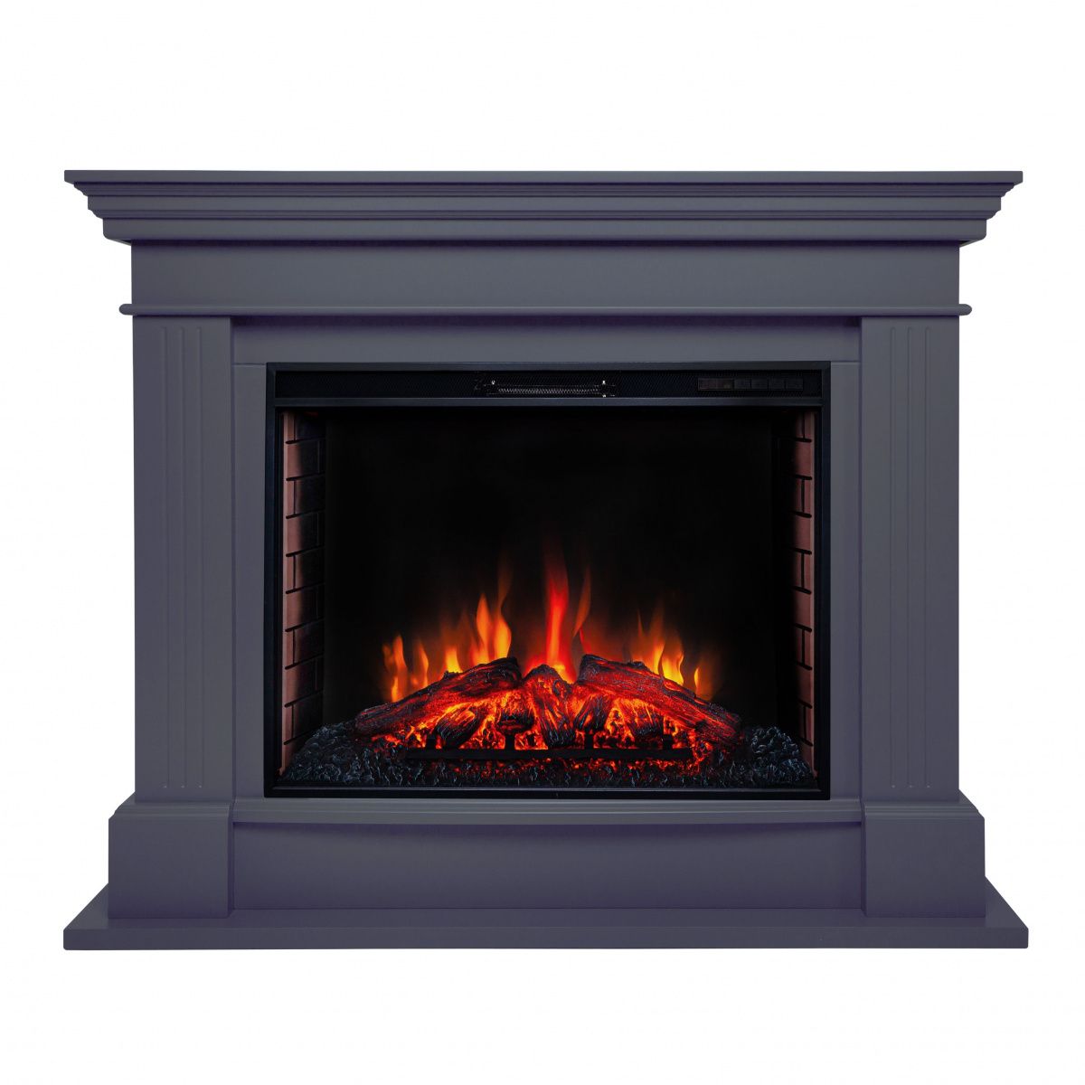 Электрокамин RealFlame Ontario GR с очагом Epsilon 33. Габариты (ШxВxГ) 135x109x38 см Электрокамин RealFlame Ontario GR с очагом Epsilon 33. Габариты (ШxВxГ) 135x109x38 см