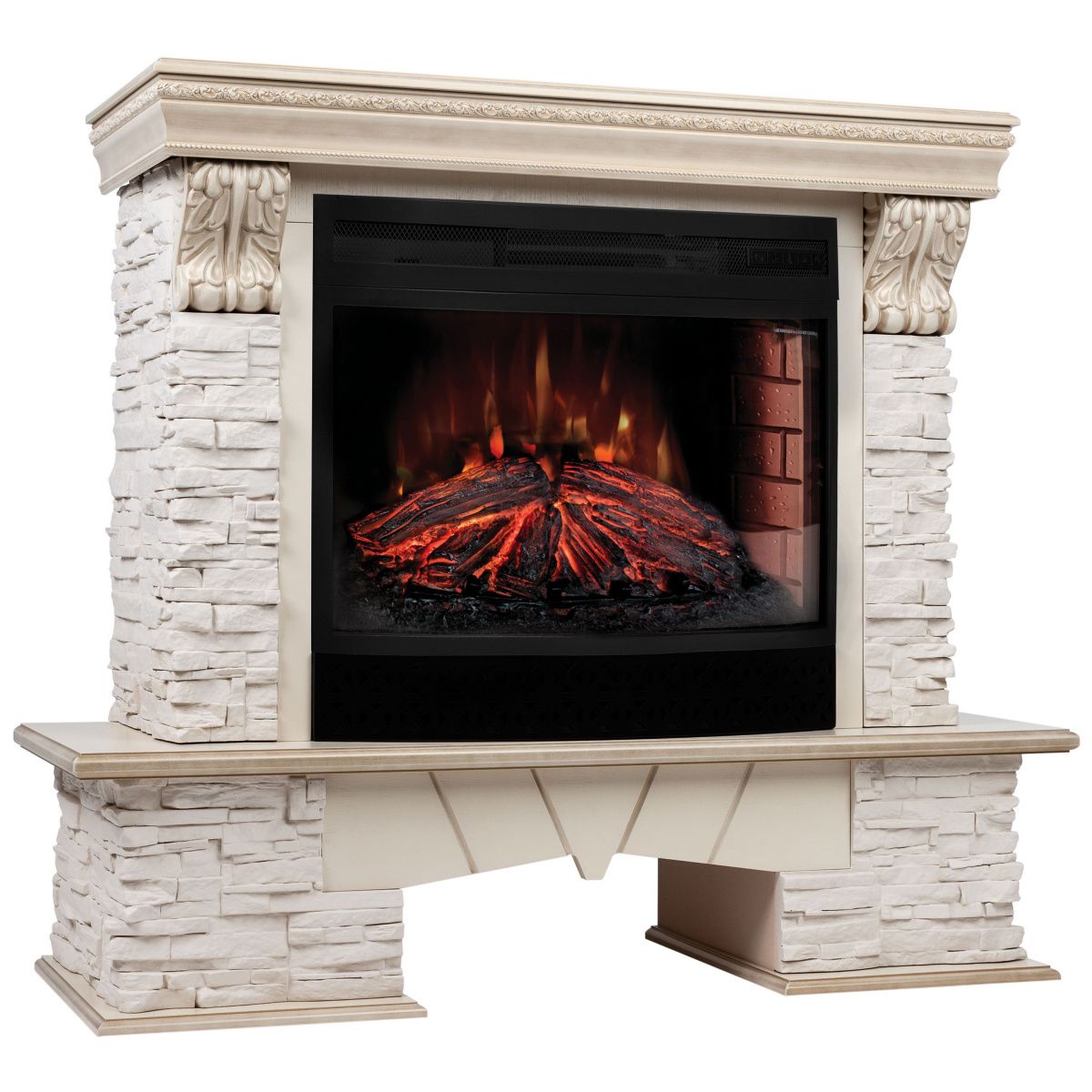 Электрокамин RealFlame Rockland Lux 25/25,5 WT c firefield 25, звуковая имитация горения. Габариты (ШxВxГ) 120x102.5x41.2 см Электрокамин RealFlame Rockland Lux 25/25,5 WT c firefield 25, звуковая имитация горения. Габариты (ШxВxГ) 120x102.5x41.2 см