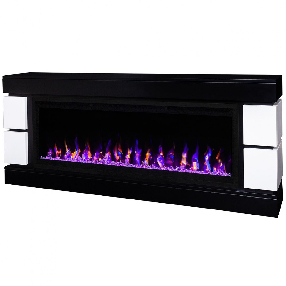 Электрокамин RealFlame Denver 60 BLM с очагом Saphir 60, звуковая имитация. Габариты (ШxВxГ) 194x67x24 см Электрокамин RealFlame Denver 60 BLM с очагом Saphir 60, звуковая имитация. Габариты (ШxВxГ) 194x67x24 см