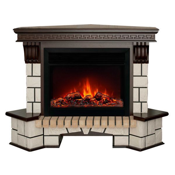 Электрокамин RealFlame Stone Coner 26 AO с очагом Moonblaze DeLuxe Black. Габариты (ШxВxГ) 142x105.5x86 см Электрокамин RealFlame Stone Coner 26 AO с очагом Moonblaze DeLuxe Black. Габариты (ШxВxГ) 142x105.5x86 см