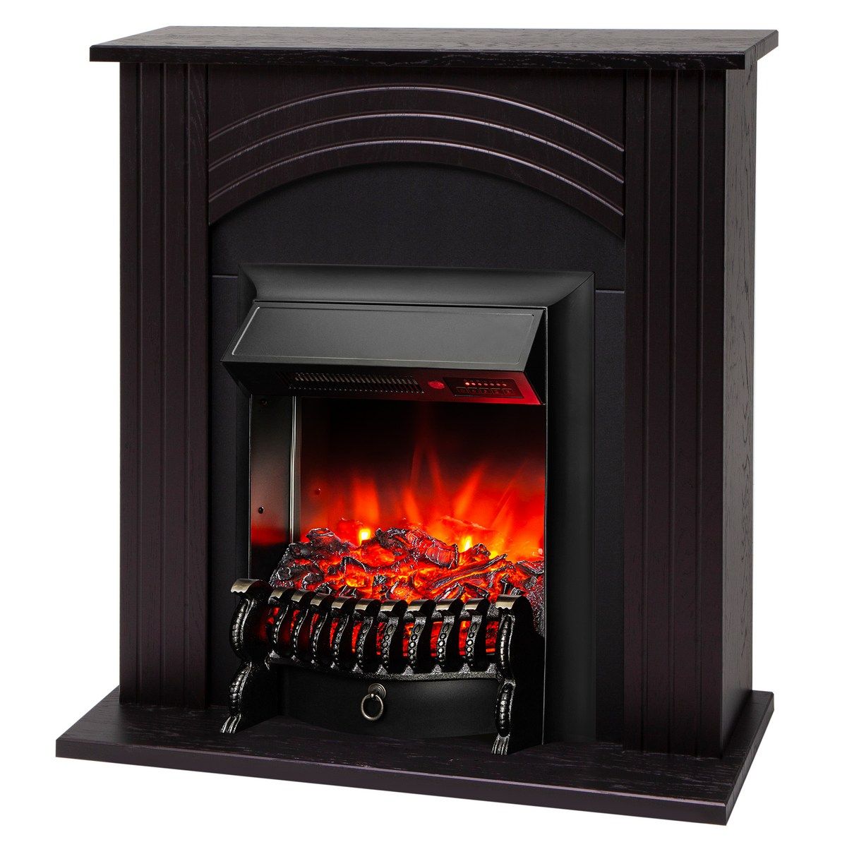 Электрокамин RealFlame Hanna DN с очагом Fobos Lux Black RC. Габариты (ШxВxГ) 98x97x30 см Электрокамин RealFlame Hanna DN с очагом Fobos Lux Black RC. Габариты (ШxВxГ) 98x97x30 см