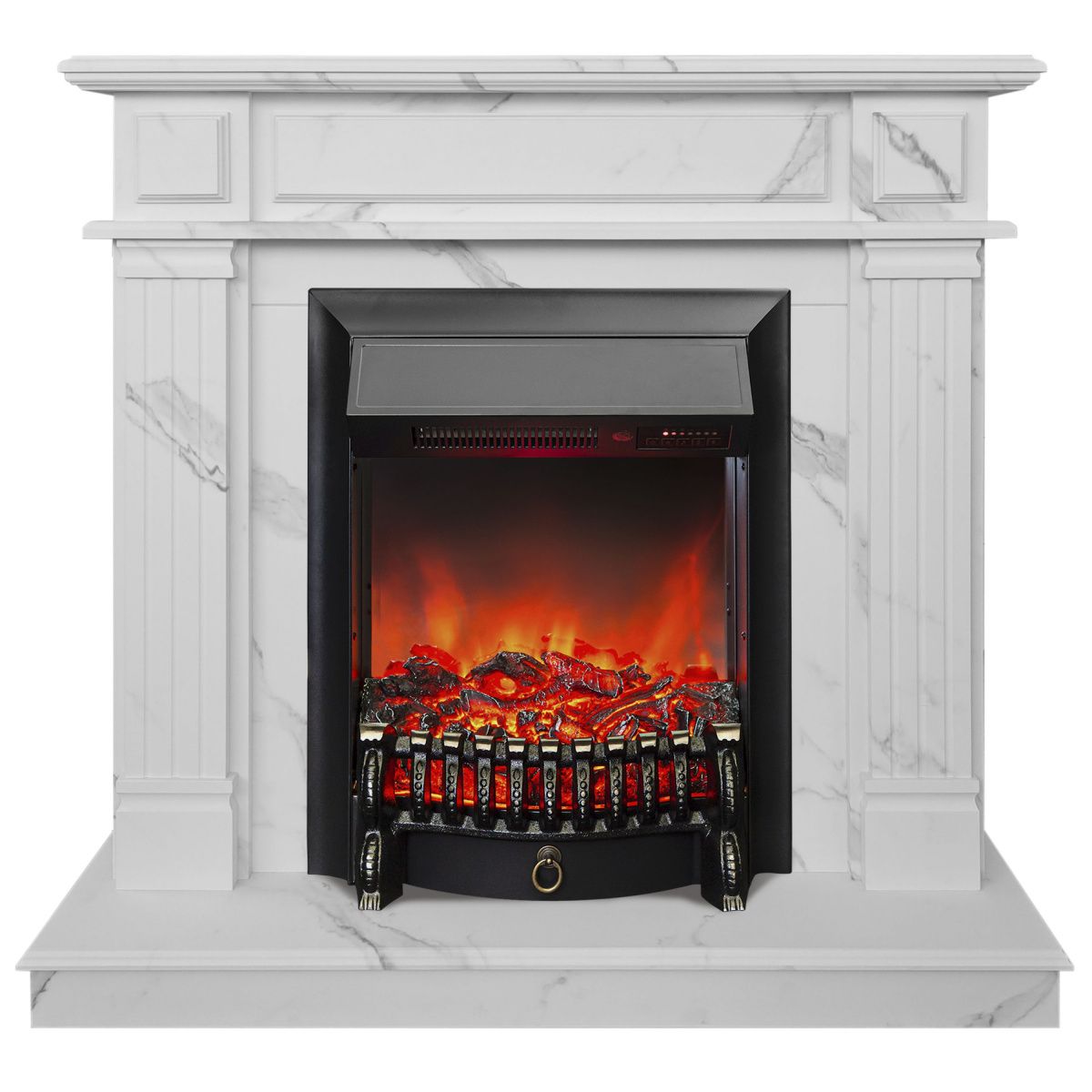 Электрокамин RealFlame Rodos WT-F512 с очагом Fobos Lux Black RC. Габариты (ШxВxГ) 98x97x30 см Электрокамин RealFlame Rodos WT-F512 с очагом Fobos Lux Black RC. Габариты (ШxВxГ) 98x97x30 см