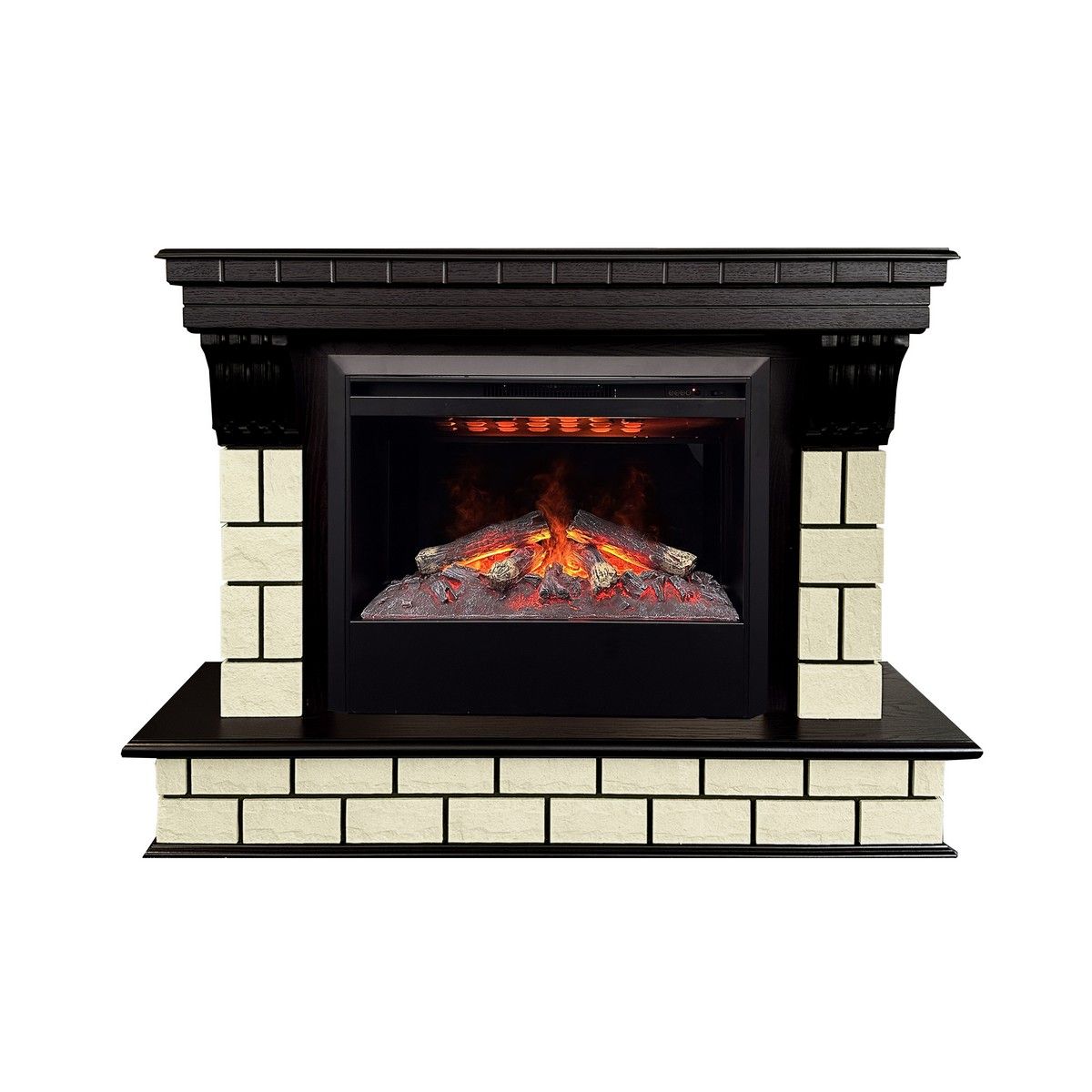 Электрокамин RealFlame Castle 26 AO с очагом 3D Helios 26 SBG. Габариты (ШxВxГ) xx см Электрокамин RealFlame Castle 26 AO с очагом 3D Helios 26 SBG. Габариты (ШxВxГ) xx см