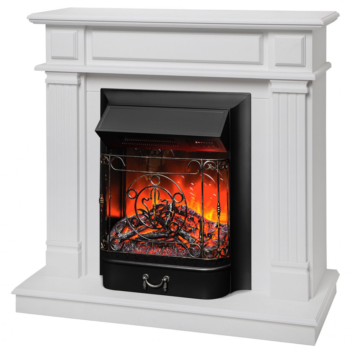 Электрокамин RealFlame Rodos WTM-F511 с очагом Majestic Lux Black RC. Габариты (ШxВxГ) 99x89.5x37 см Электрокамин RealFlame Rodos WTM-F511 с очагом Majestic Lux Black RC. Габариты (ШxВxГ) 99x89.5x37 см