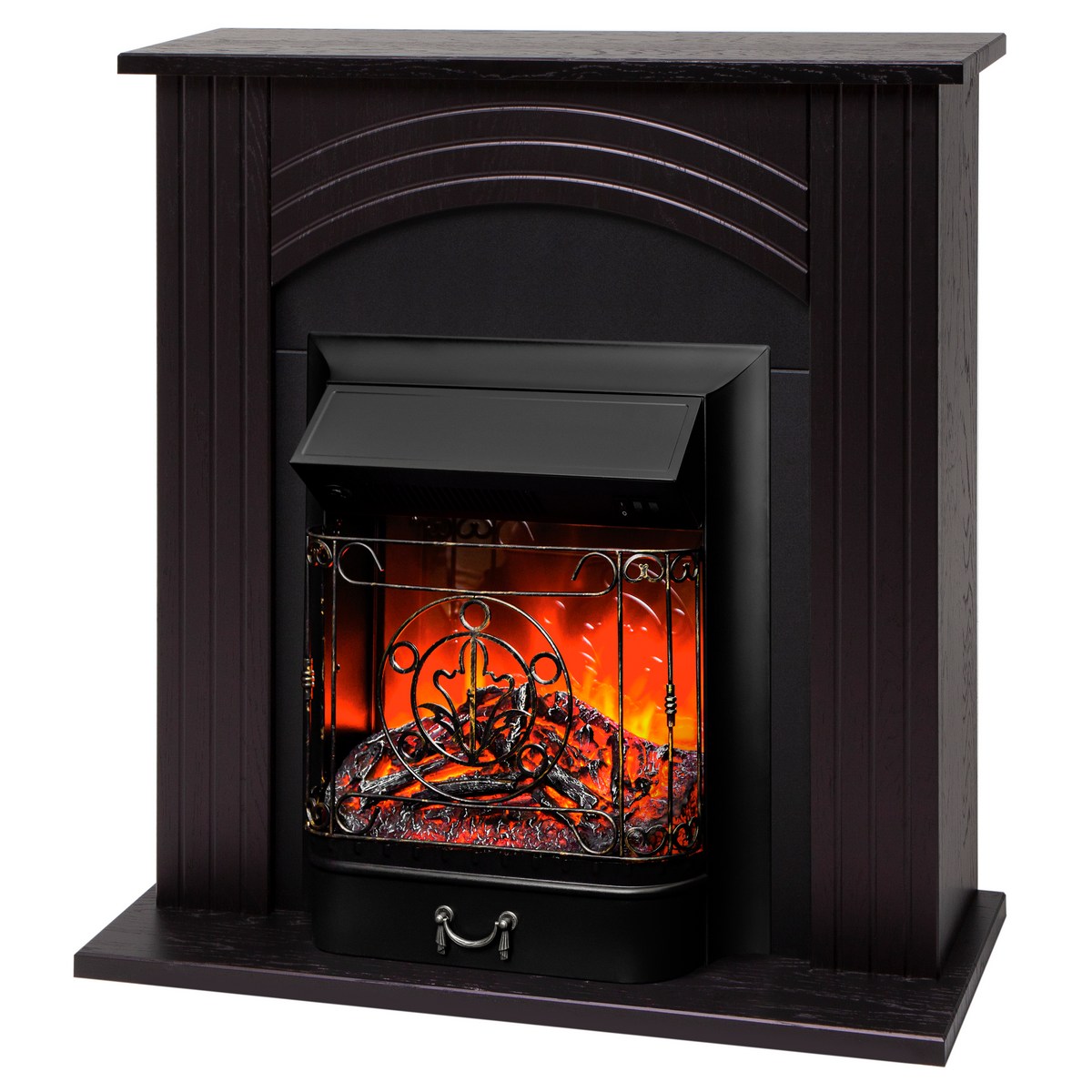 Электрокамин RealFlame Hanna DN с очагом Majestic Lux Black без пульта. Габариты (ШxВxГ) 93x95x32 см Электрокамин RealFlame Hanna DN с очагом Majestic Lux Black без пульта. Габариты (ШxВxГ) 93x95x32 см