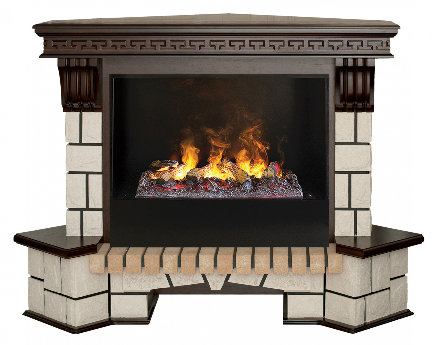 Электрокамин RealFlame Stone Coner 26 AO c Cassette 630+black вставка, очаг со звуком. Габариты (ШxВxГ) xx см Электрокамин RealFlame Stone Coner 26 AO c Cassette 630+black вставка, очаг со звуком. Габариты (ШxВxГ) xx см