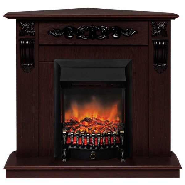 Электрокамин Dominica Corner DN с очагом Fobos Lux Black RC. Габариты (ШxВxГ) 98x97x30 см Электрокамин Dominica Corner DN с очагом Fobos Lux Black RC. Габариты (ШxВxГ) 98x97x30 см