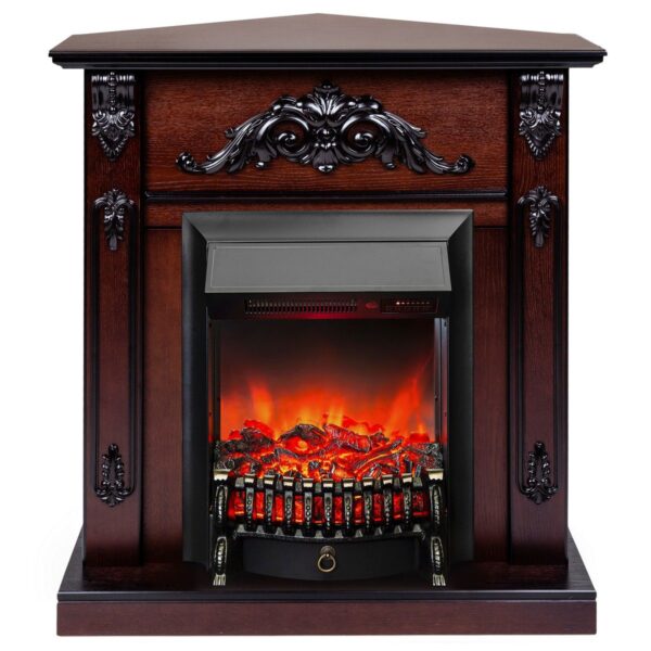 Электрокамин Anita Corner AO с очагом Fobos Lux Black RC. Габариты (ШxВxГ) 98x97x30 см Электрокамин Anita Corner AO с очагом Fobos Lux Black RC. Габариты (ШxВxГ) 98x97x30 см