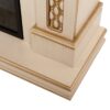 Электрокамин Corsica Lux 25,5/26 WT с очагом 3D Cassette 630. Габариты (ШxВxГ) 128x115x37 см