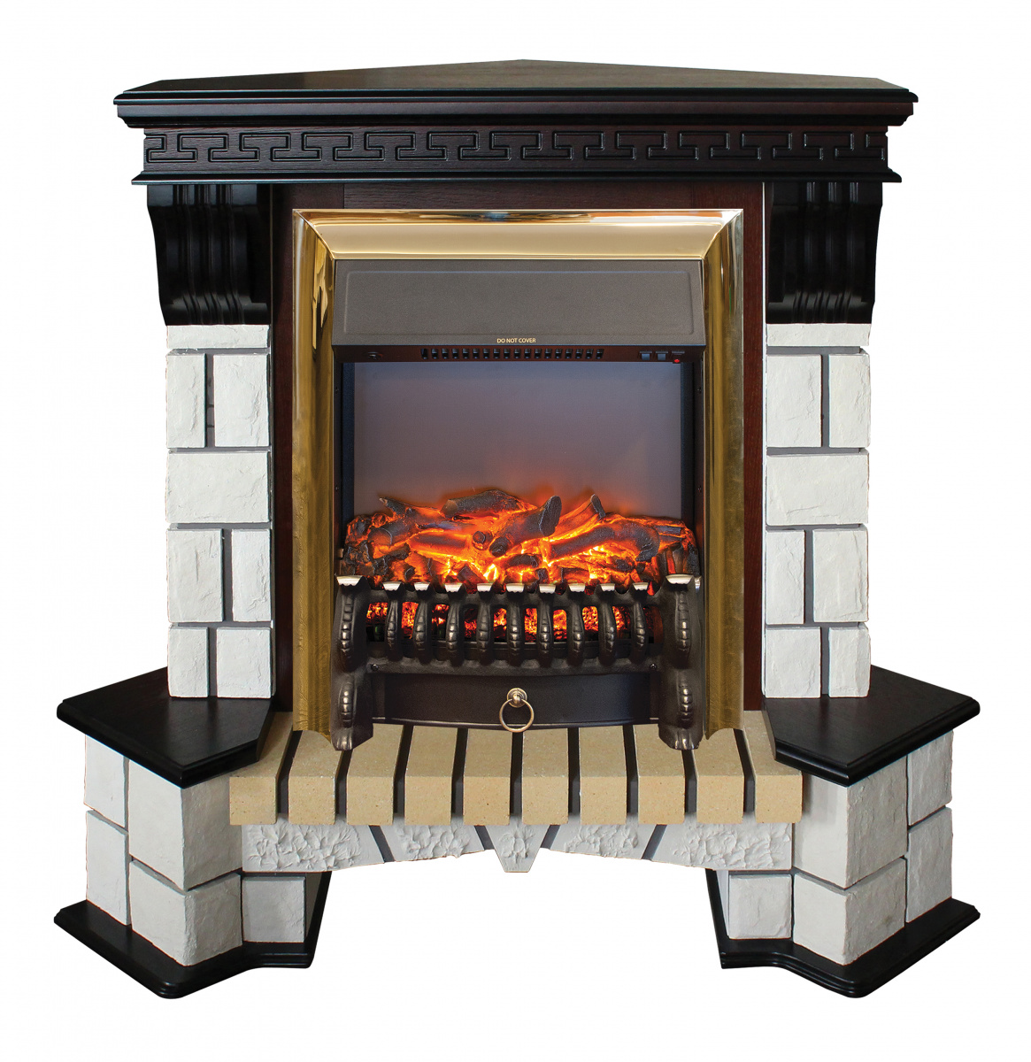 Электрокамин RealFlame Stone Coner AO с Fobos s Lux BR, звук потрескивания дров. Габариты (ШxВxГ) xx см Электрокамин RealFlame Stone Coner AO с Fobos s Lux BR, звук потрескивания дров. Габариты (ШxВxГ) xx см