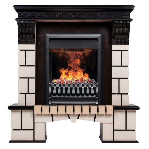 Электрокамин RealFlame Stone AO с очагом 3D Oregan. Габариты (ШxВxГ) 99x112x37 см Электрокамин RealFlame Stone AO с очагом 3D Oregan. Габариты (ШxВxГ) 99x112x37 см