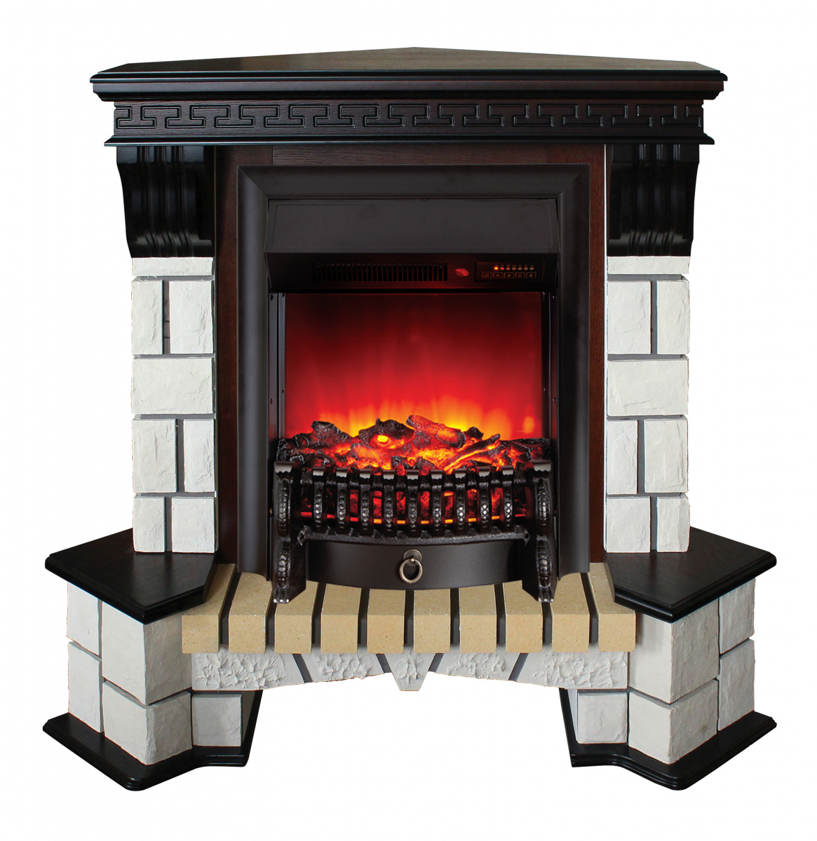 Электрокамин RealFlame Stone Coner AO с Fobos s Lux BL, звук потрескивания дров. Габариты (ШxВxГ) xx см Электрокамин RealFlame Stone Coner AO с Fobos s Lux BL, звук потрескивания дров. Габариты (ШxВxГ) xx см