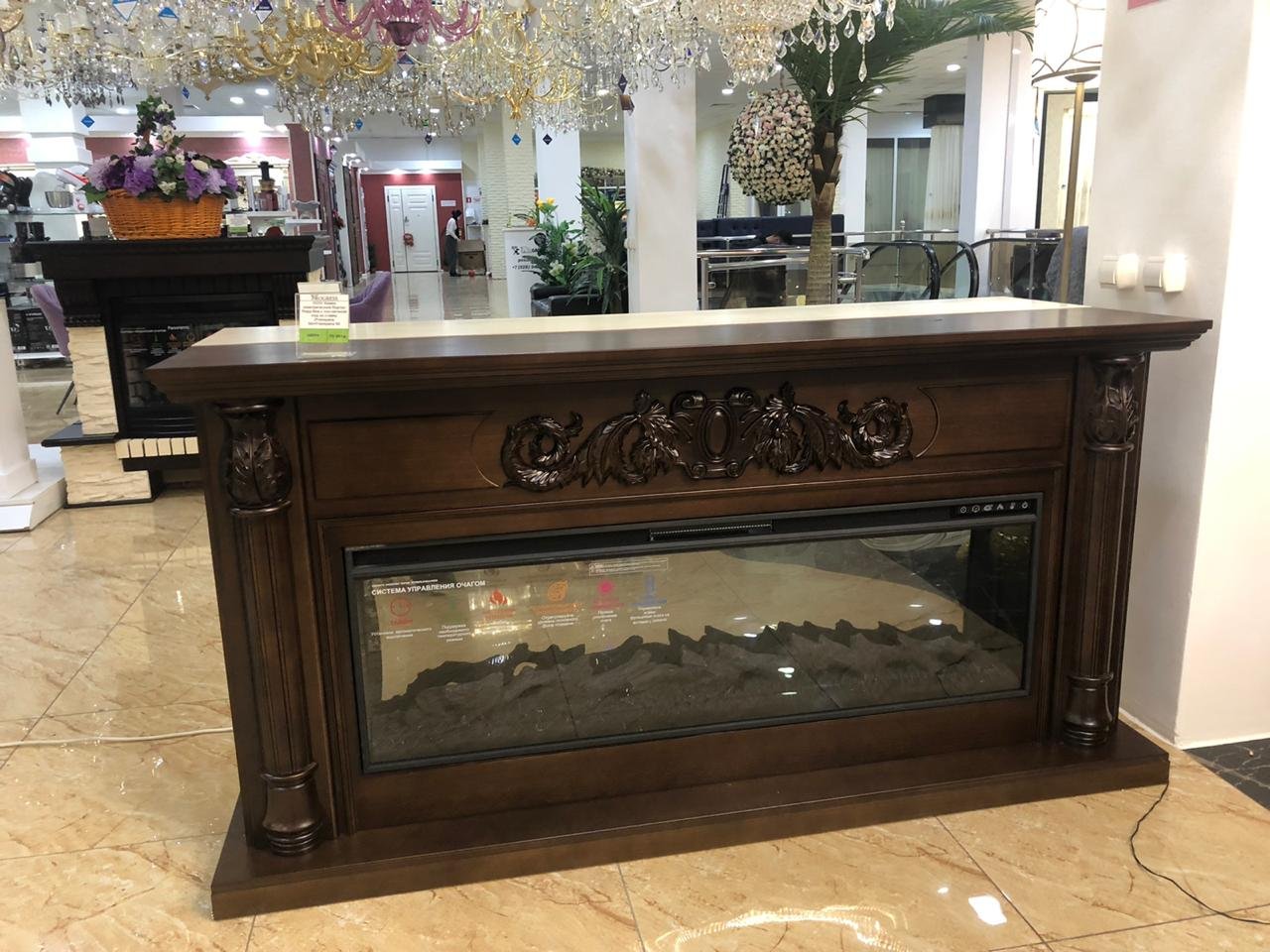 ЛОРД (цвет на выбор: Бежевый с Золотой Патиной / Белый с Золотой Патиной / Темный Дуб) / LORD / с очагом FreeSpace 50" Размеры, мм: 1780 (ш) х 900 (в) х 340 (г) ЛОРД (цвет на выбор: Бежевый с Золотой Патиной / Белый с Золотой Патиной / Темный Дуб) / LORD / с очагом FreeSpace 50" Размеры, мм: 1780 (ш) х 900 (в) х 340 (г)