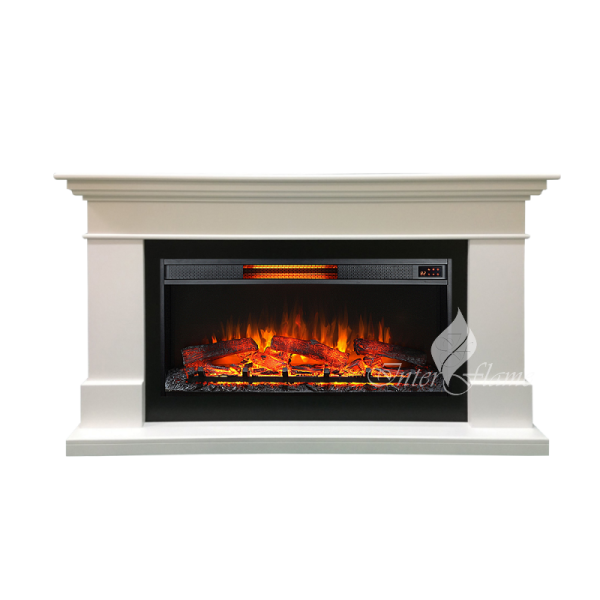 ТУРИН (цвет на выбор: белая эмаль/светло-бежевая эмаль) / TURIN / с очагом Фотон 36". Размеры, мм: 1490 (ш) х 860 (в) х 330 (г) ТУРИН (цвет на выбор: белая эмаль/светло-бежевая эмаль) / TURIN / с очагом Фотон 36". Размеры, мм: 1490 (ш) х 860 (в) х 330 (г)