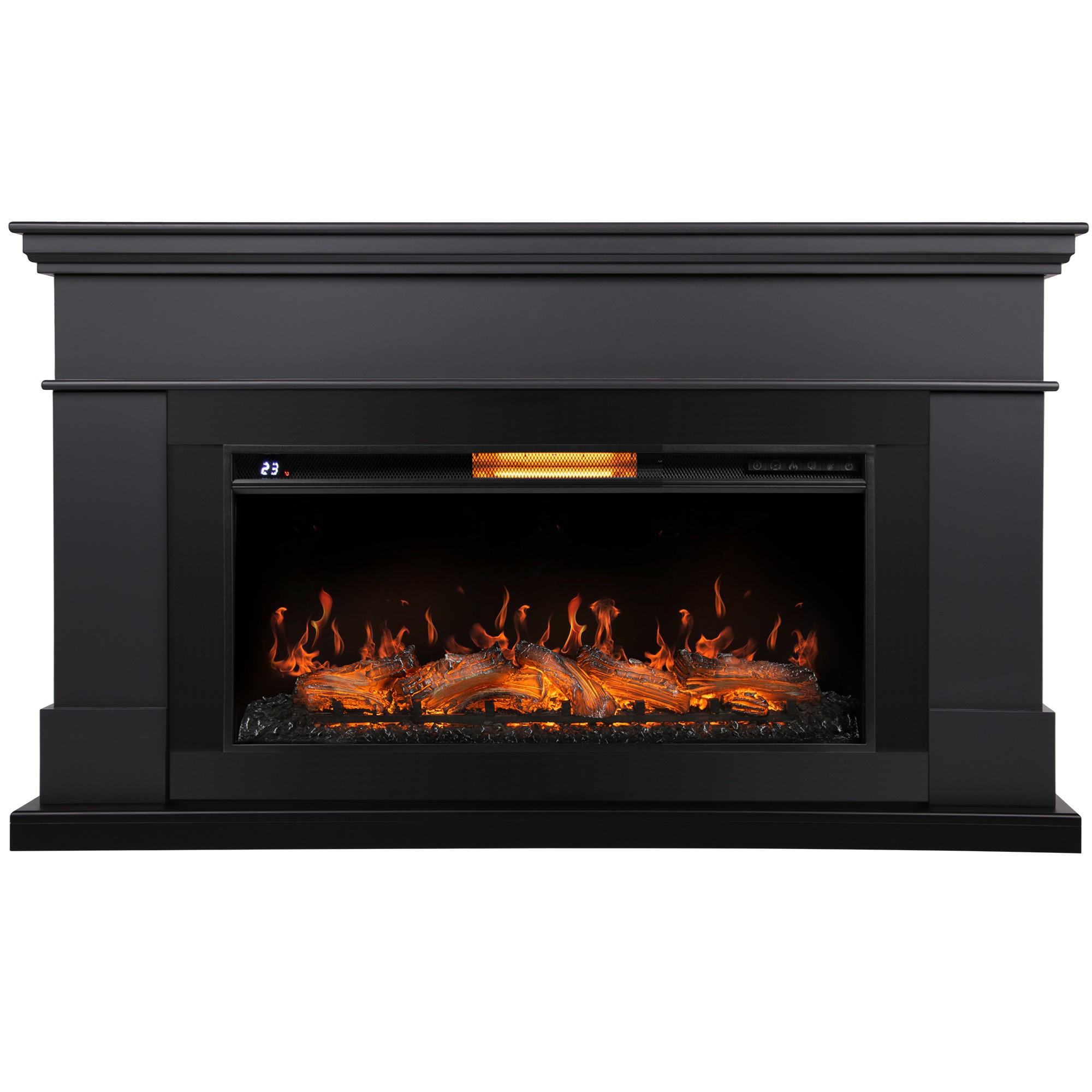 California (Калифорния) графит, Очаг Royal Thermo Aurora RTFP/P-AR40LS. Габариты (ШxВxГ): 1600х1000х380 мм California (Калифорния) графит, Очаг Royal Thermo Aurora RTFP/P-AR40LS. Габариты (ШxВxГ): 1600х1000х380 мм