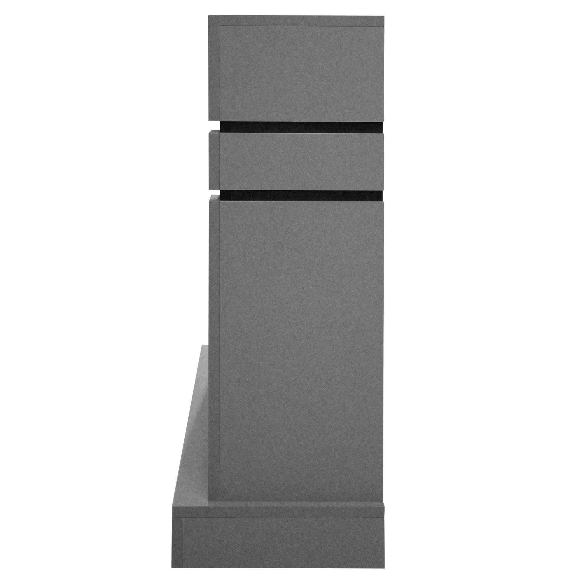 Lindos (Линдос) светло-серый. Очаг Royal Thermo Aurora RTFP/P-AR40LS. Габариты (ШxВxГ): 1600х1000х380 мм Lindos (Линдос) светло-серый. Очаг Royal Thermo Aurora RTFP/P-AR40LS. Габариты (ШxВxГ): 1600х1000х380 мм