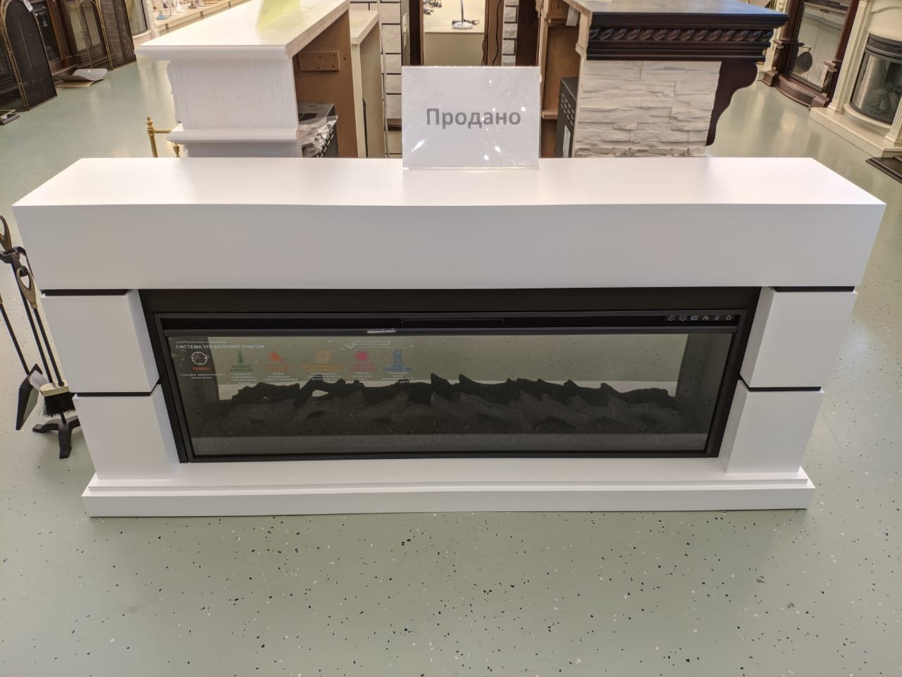 NORD (цвет на выбор: белый, бежевый, чёрный) / Норд /с очагом FreeSpace 50" Размеры, мм: 1720 (ш) х 1005 (в) х 350 (г) NORD (цвет на выбор: белый, бежевый, чёрный) / Норд /с очагом FreeSpace 50" Размеры, мм: 1720 (ш) х 1005 (в) х 350 (г)